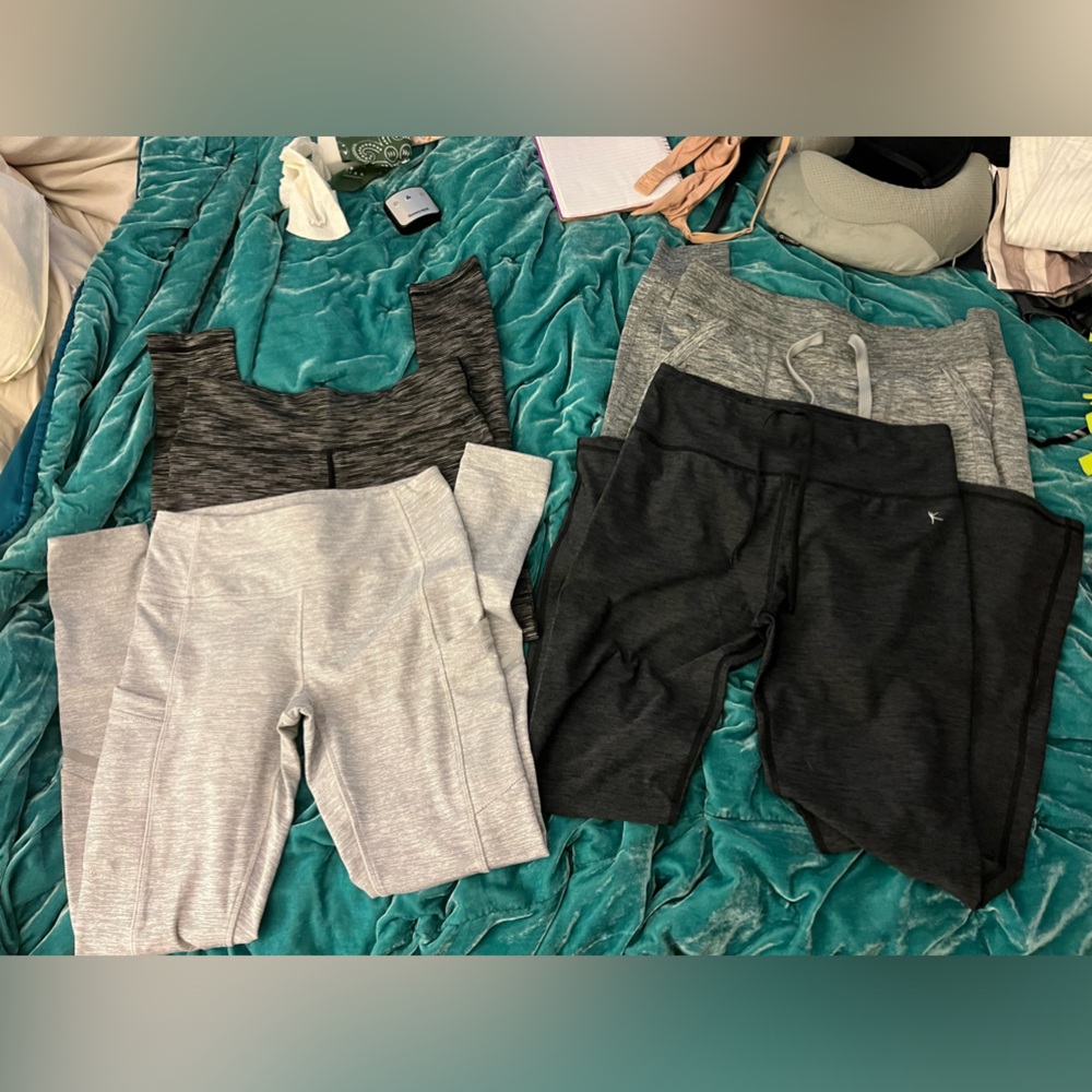 4 pairs-yoga pants Sz. Small